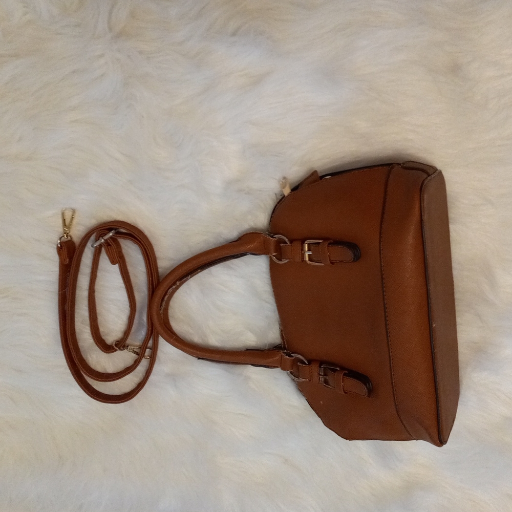 Brown shoulder/crossbody bag - Picture 3 of 9